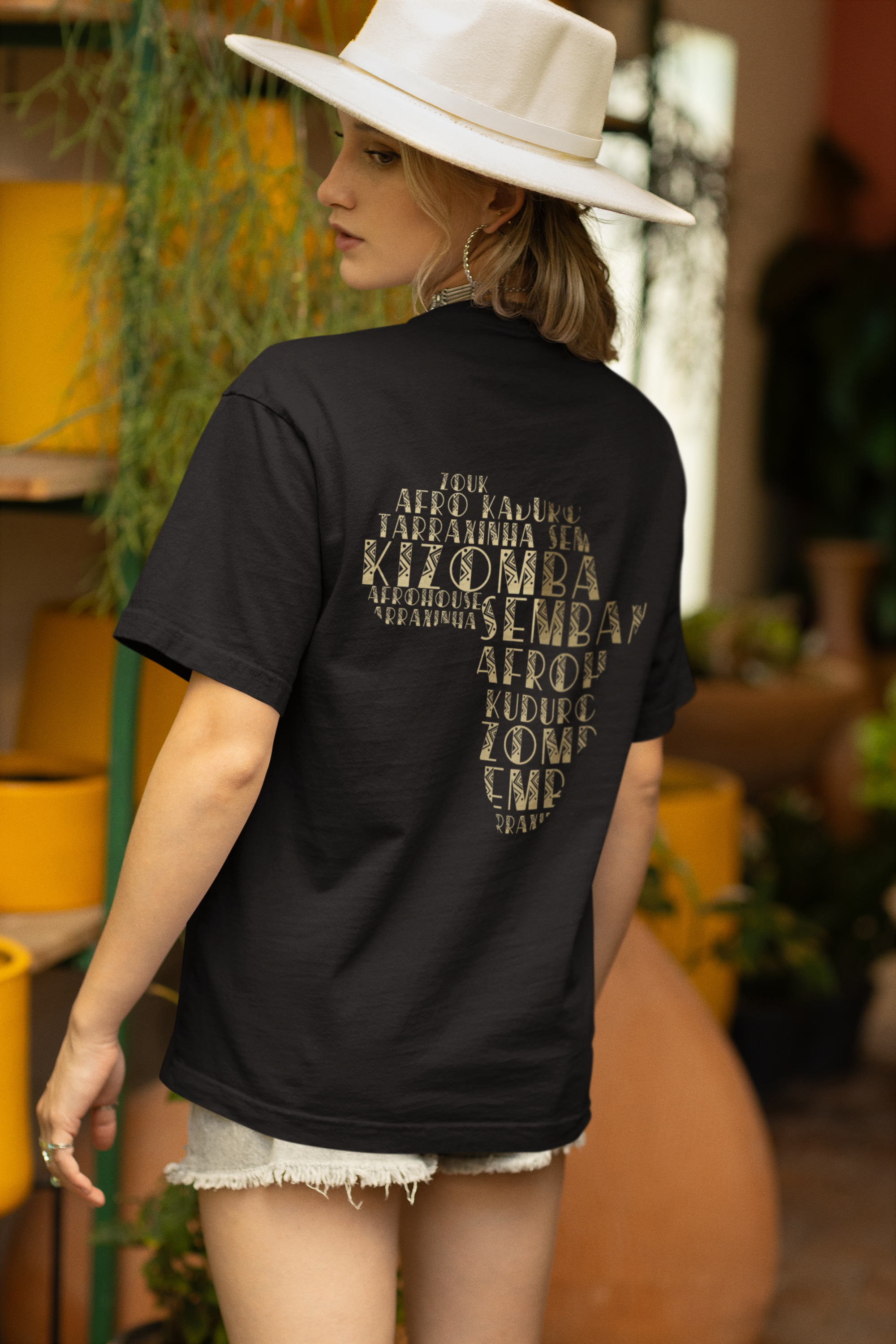 Traditional Afro Funky Pattern T-Shirt