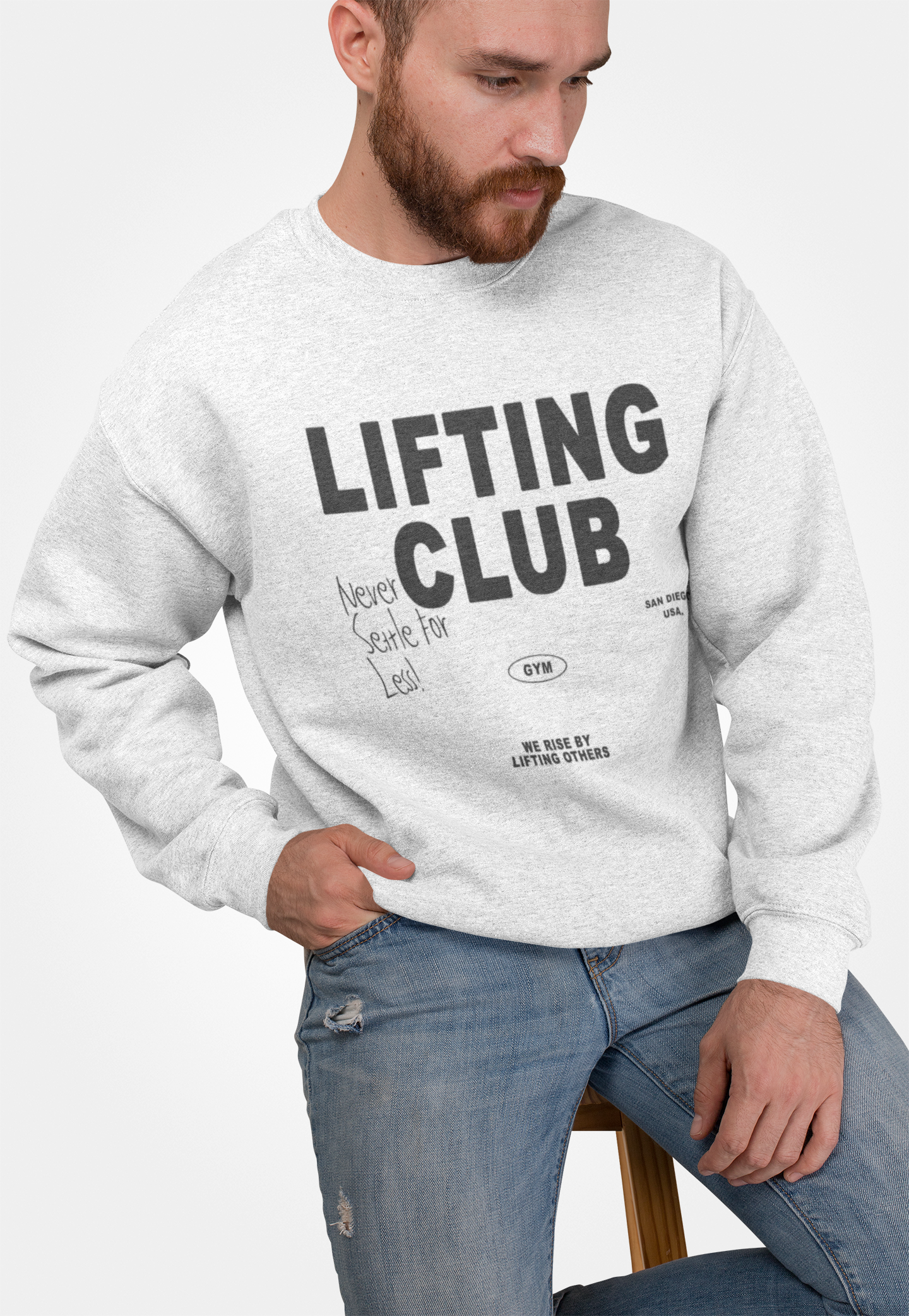 Lifting Club Gym Sweatshirt (Unisex)