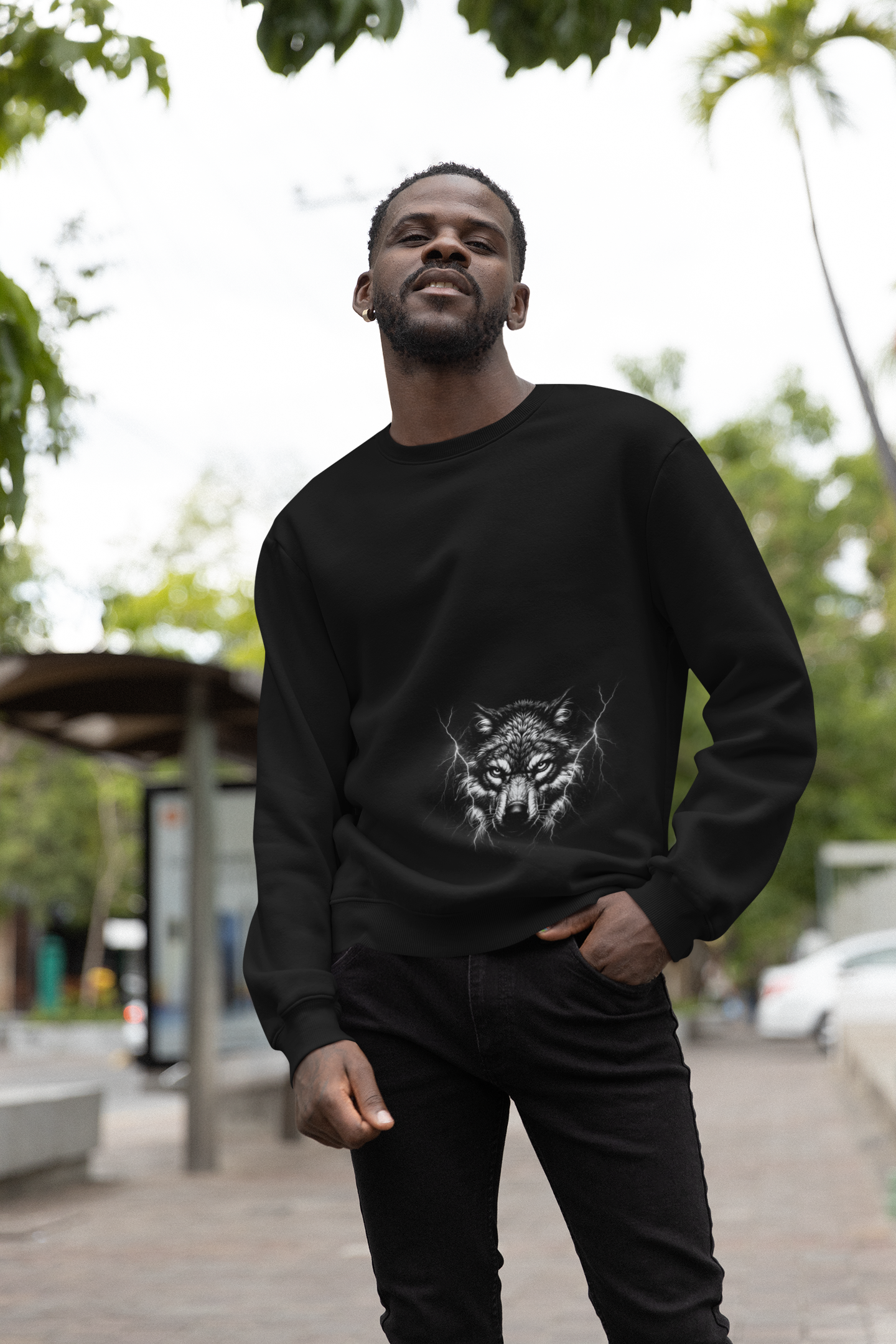 Chaos Wolf Sweatshirt