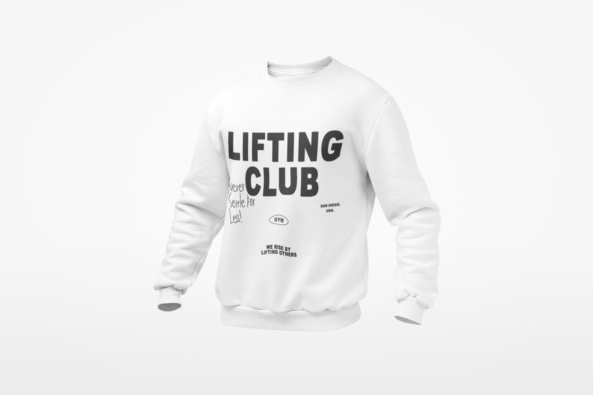 Lifting Club Gym Sweatshirt (Unisex)