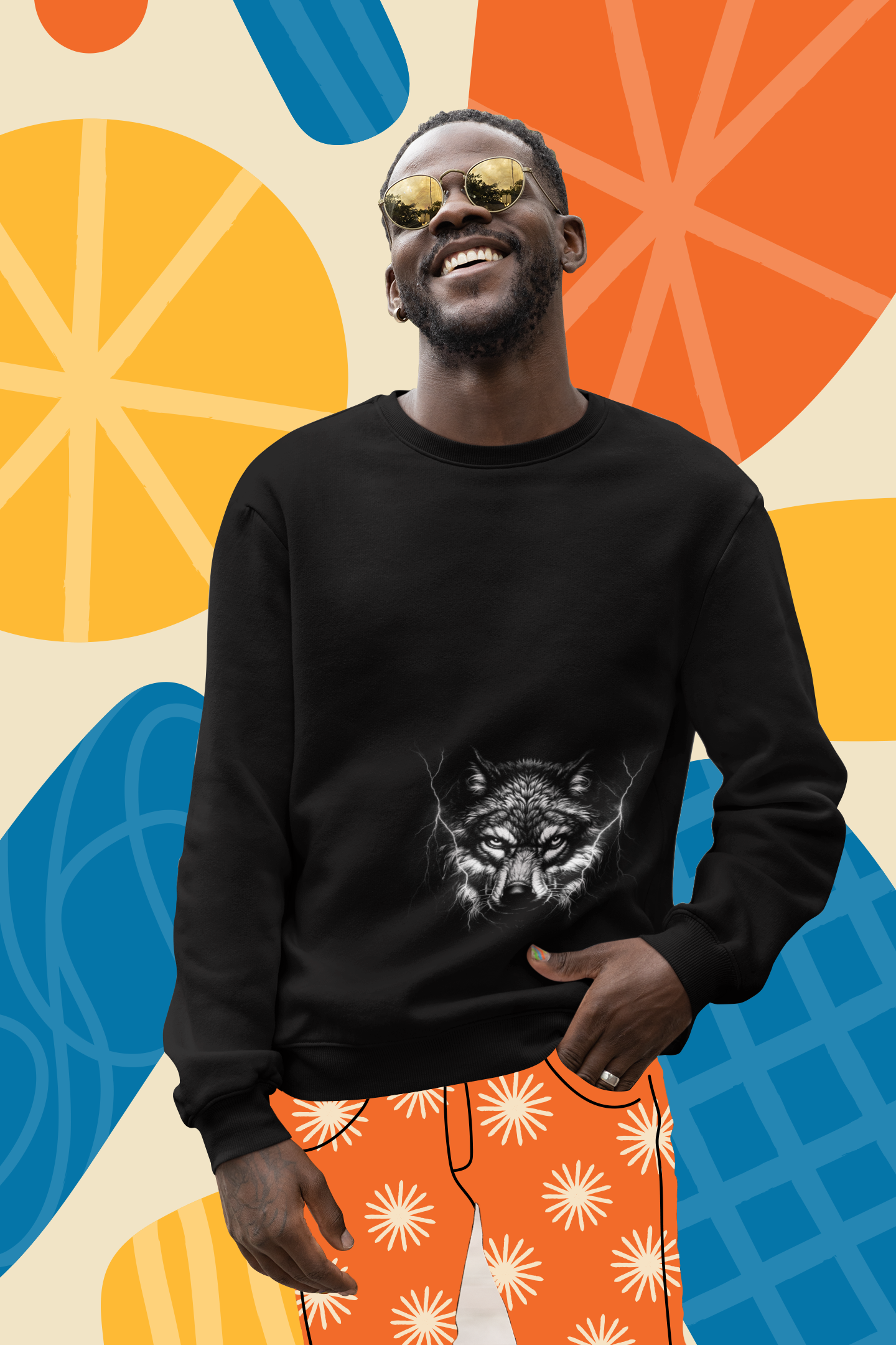 Chaos Wolf Sweatshirt