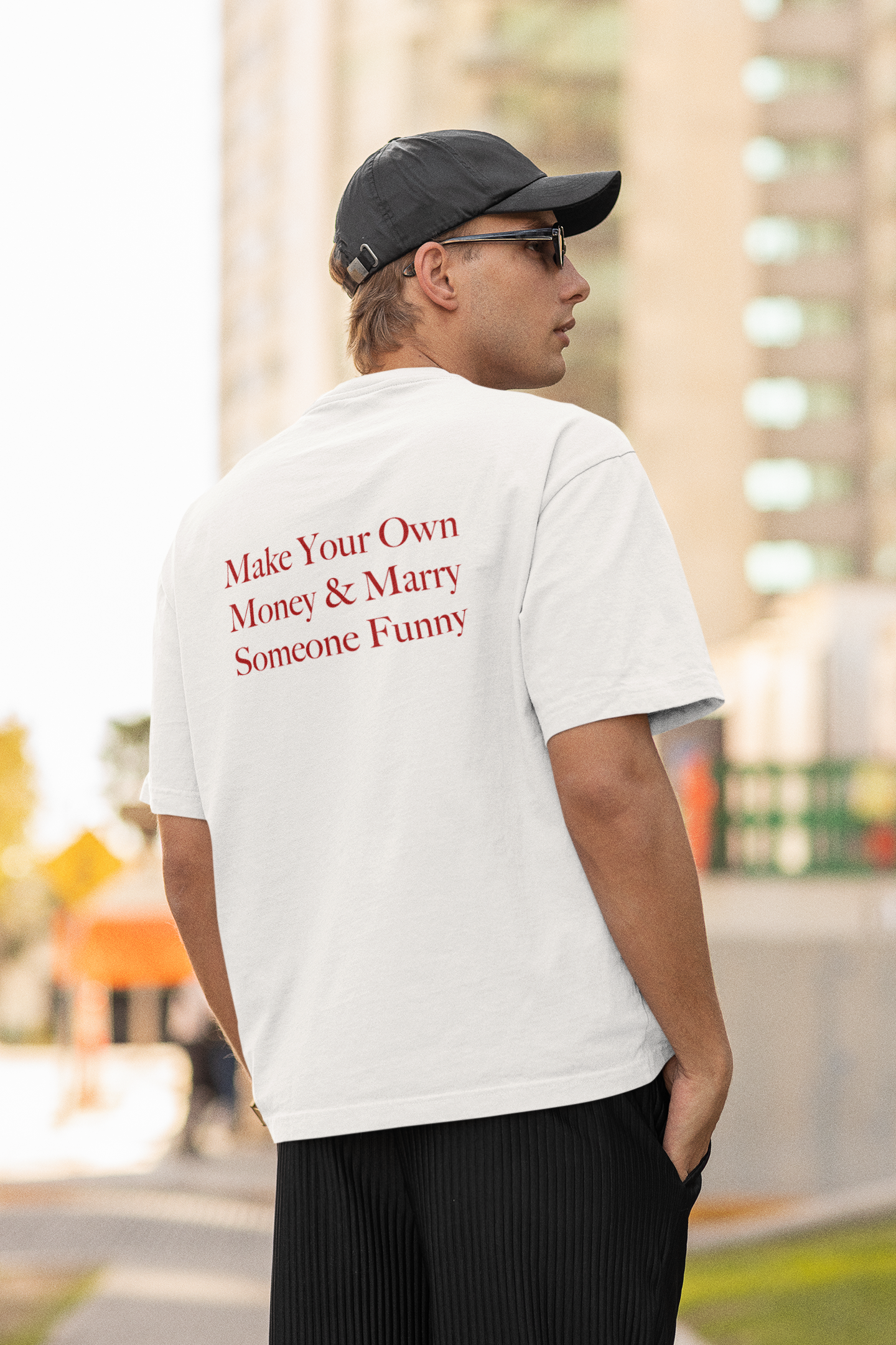 Make your own money Text T-Shirt