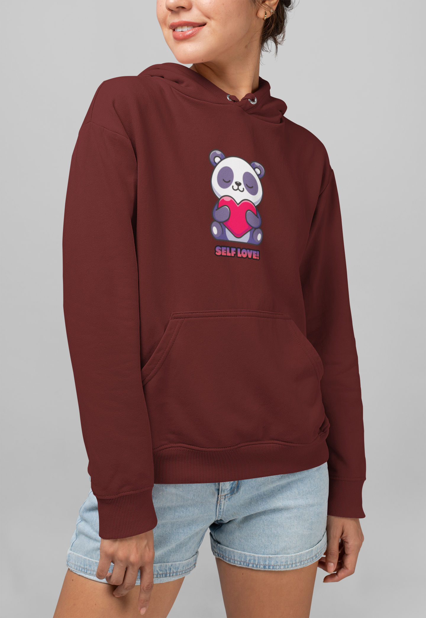 Self Love Panda Women&#39;s Hoodie